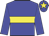 Big-blue body, yellow hoop, big-blue arms, big-blue cap, yellow star