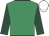 EMERALD GREEN, dark green sleeves, white cap