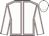 White with pink seams