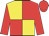 Yellow and red quartered, Red sleeves and cap