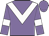 mauve, white chevron, white armlets
