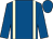 Royal blue, beige braces