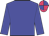 Big-blue body, big-blue arms, rose cap, big-blue quartered