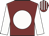 Maroon, white disc & sleeves, striped cap