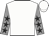 WHITE, GREY sleeves, BLACK stars