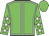 Big-green body, white seams, big-green arms, white stars, big-green cap
