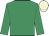 Emerald green, beige cap
