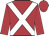 Scarlet, white cross belts
