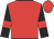 Red, black sleeves, red armlets, red cap