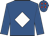 Royal blue, white diamond, royal blue cap, red diamonds