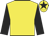 Yellow, black sleeves, yellow cap, black star