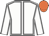 White, grey seams, orange cap (RacingLeague)