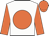 White body, orange disc, orange arms, orange cap
