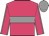 Rose body, grey hoop, rose arms, grey seams, grey cap