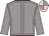 Grey, pink seams, quartered cap