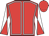 Red, white seams, diabolo on sleeves, red cap