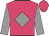 Rose body, grey diamond, grey arms, rose cap