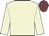 Beige body, beige arms, garnet cap