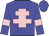 blue, pink cross of lorraine, pink armlets