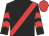 Black, red sash, red chevrons on sleeves, red cap