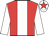 Red, White stripe and sleeves, White cap, Red star