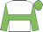 White body, green hoop, green arms, green cap