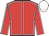 Red, white seams, white cap