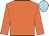 Orange body, orange arms, light blue cap