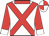 White, red crossed sashes,collar and sleeves, white cuffs , quartered cap,white peak