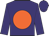 Purple, orange disc