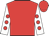 Red, white sleeves, red spots