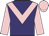 Purple, pink chevron & sleeves, pink cap