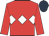 Red, white triple diamond, dark blue cap