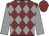 Maroon, grey diamonds & sleeves, maroon cap