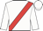 White, red sash