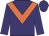 Purple, orange chevron