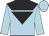 light blue, black yoke, black inverted triangle
