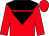 red, black yoke, black inverted triangle