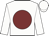 White, maroon spot, white cap