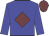Big-blue body, garnet diamond, big-blue arms, garnet cap