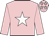 Pink, white star, white stars on cap