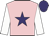 Pink, purple star, white sleeves, purple cap