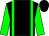 Black body, big-green braces, big-green arms, black cap