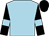 Light blue, black sleeves, light blue armlets, black cap