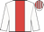 White, Red stripe, striped cap