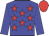Big-blue body, red stars, big-blue arms, red cap