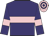 Purple, pink hoop and armlets, pink and purple hooped cap
