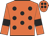 Orange, black spots and armlets