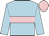 Light blue, pink hoop, pink cap