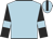 Light blue, black sleeves, light blue armlets, light blue cap, black stripe